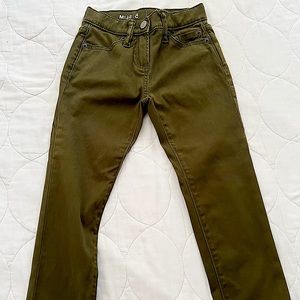 Never worn, military green jeans from Gap